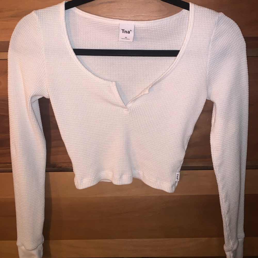 TNA thermal cropped long sleeve